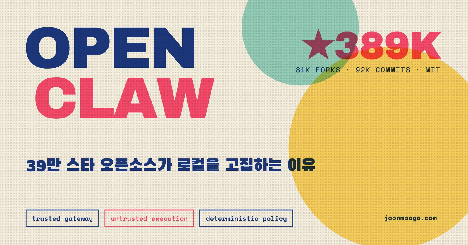 OpenClaw 뜯어보기: 39만 스타 오픈소스가 로컬을 고집하는 이유